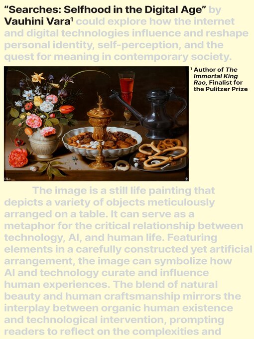 Title details for Searches by Vauhini Vara - Available